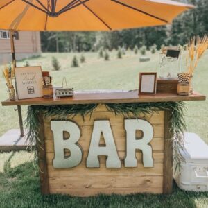 rustic bar