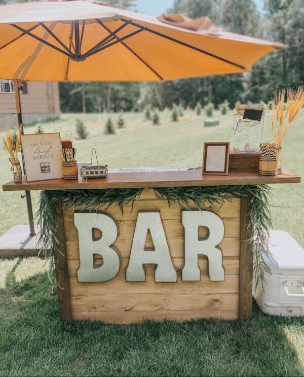 rustic bar